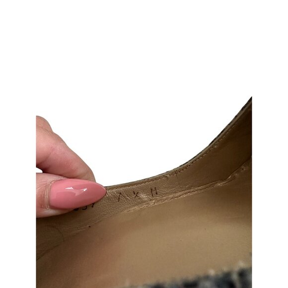 STUART WEITZMAN Snake Print Leather Heels Size 7.5 - Picture 7 of 8